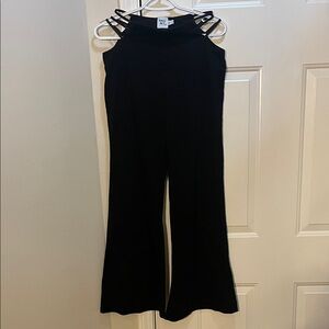 Princess Polly Black Strappy-Waist Pant